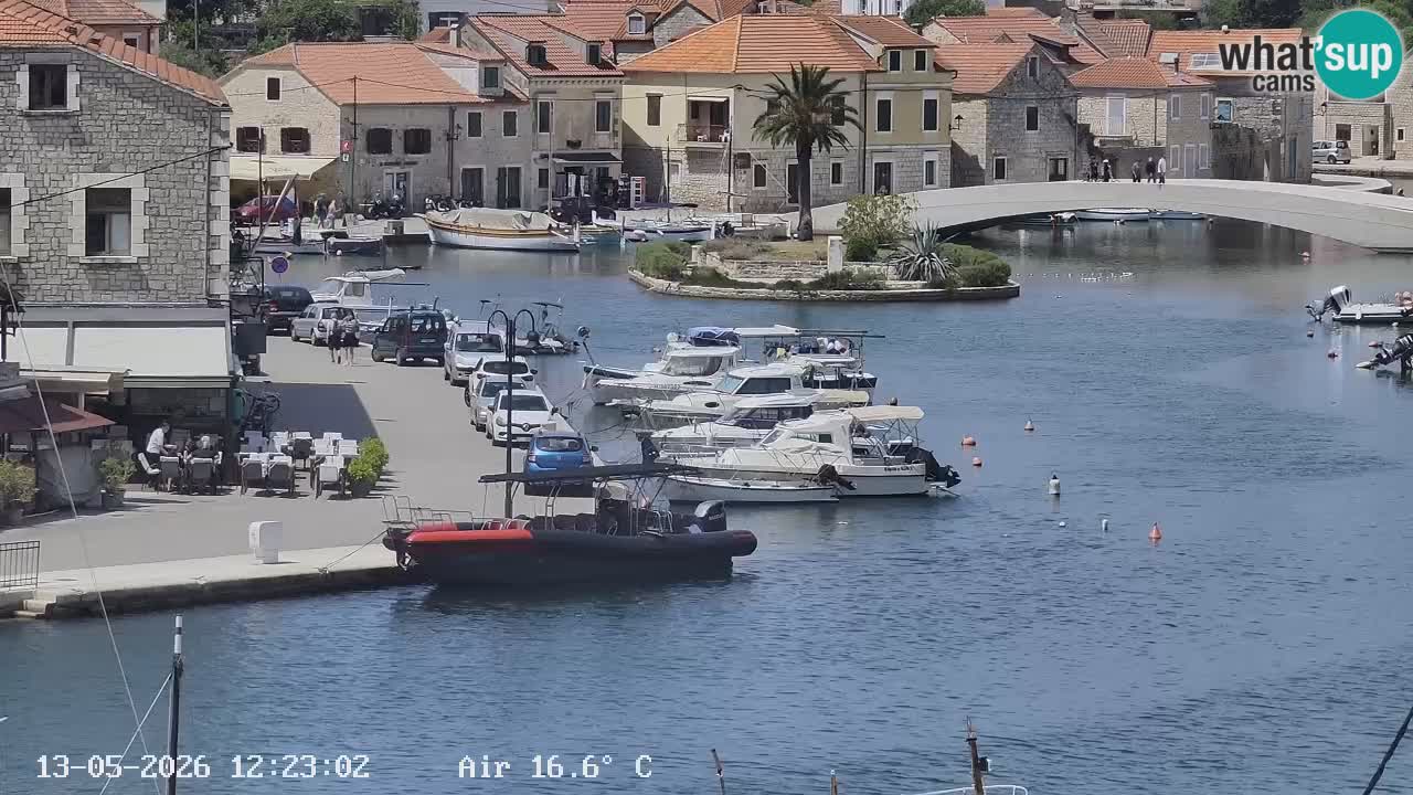 Livecam Vrboska marina | Hvar island | Dalmatia