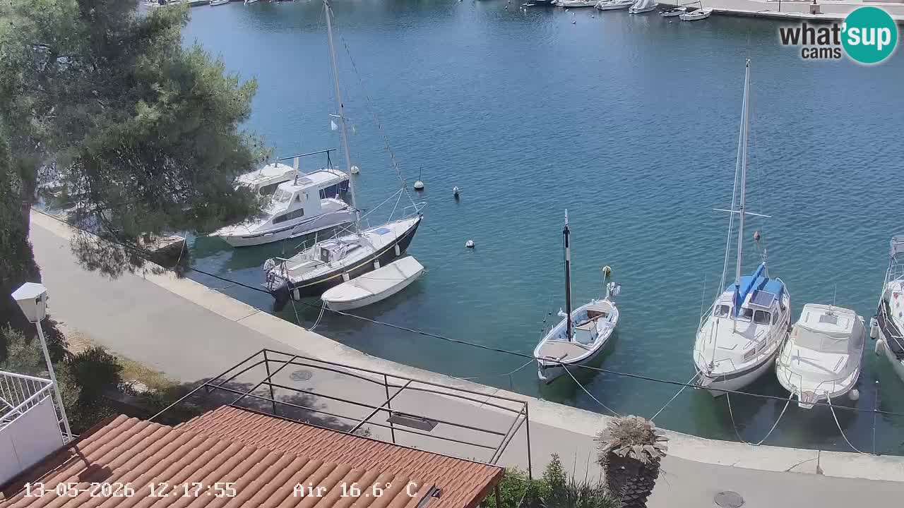 Livecam Hvar Vrboska marina | Île de Hvar | Dalmatia