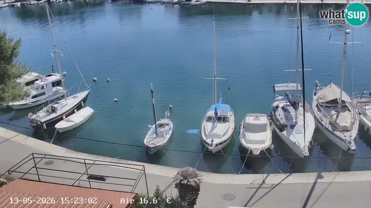 Webcam Hvar Vrboska marina | Dalmazia
