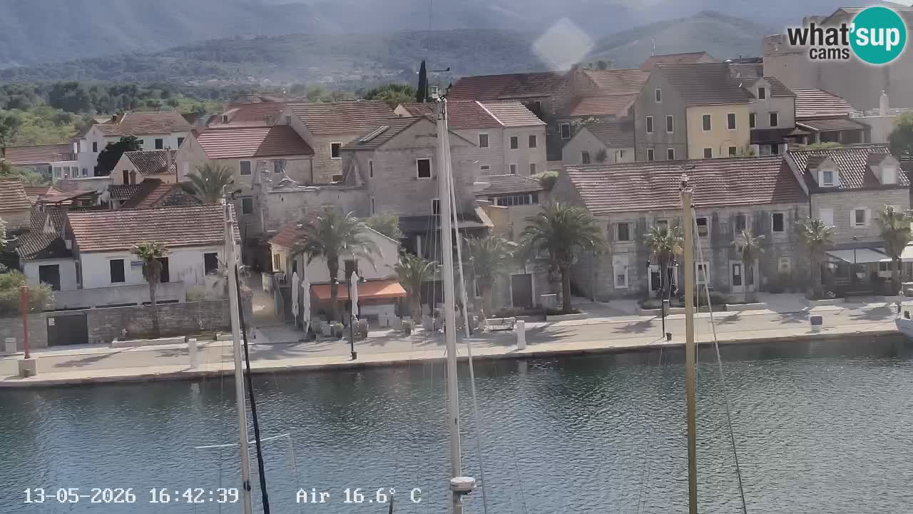 Web kamera Hvar Vrboska marina | otok Hvar | Dalmacija