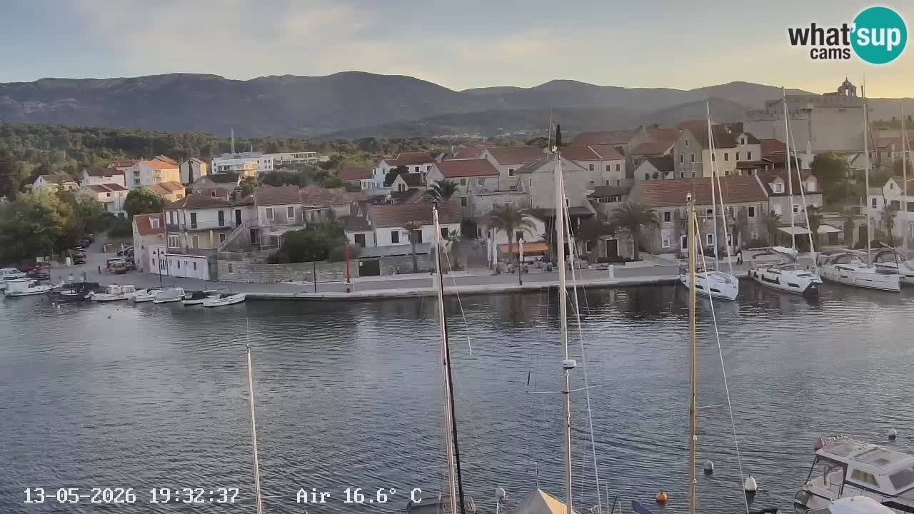 Web kamera Hvar Vrboska marina | otok Hvar | Dalmacija