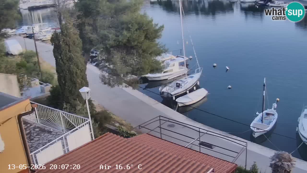 Livecam Vrboska marina | Hvar island | Dalmatia