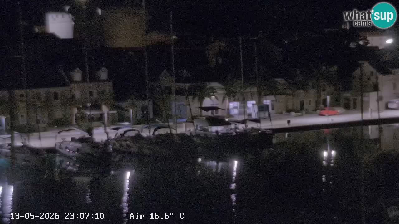 Livecam Hvar Vrboska marina | Île de Hvar | Dalmatia