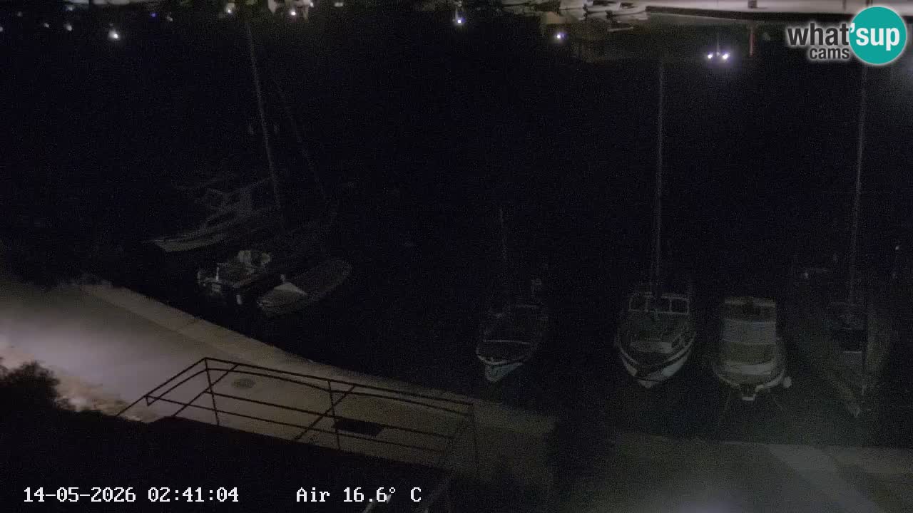 Webcam Hvar Vrboska marina | Dalmazia