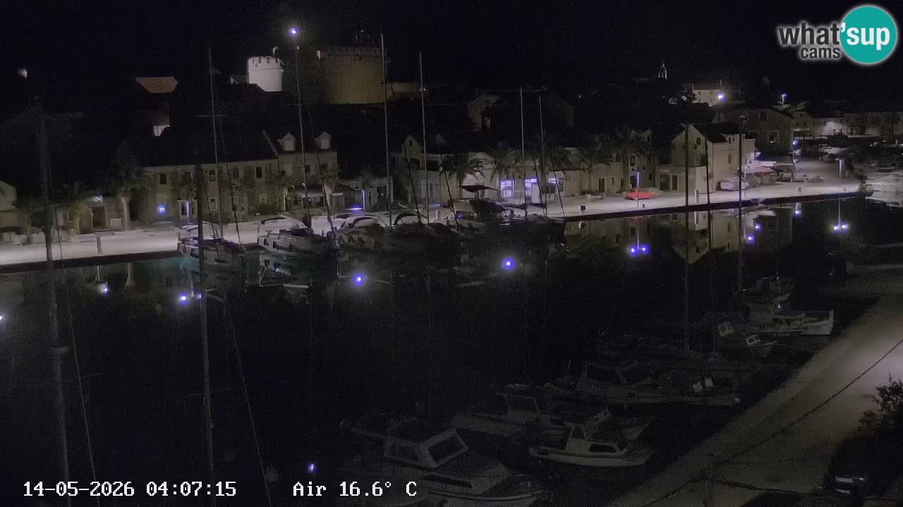 Webcam Hvar Vrboska marina | Dalmazia