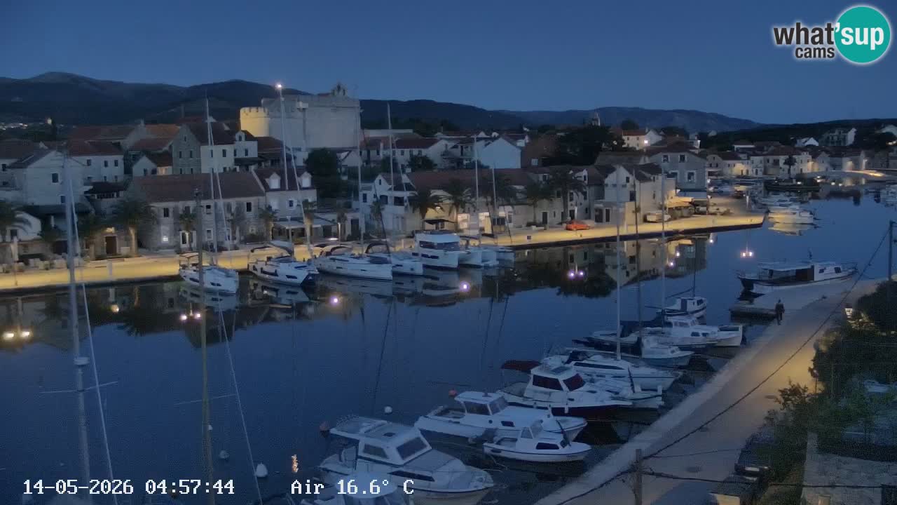 Livecam Vrboska marina | Hvar island | Dalmatia