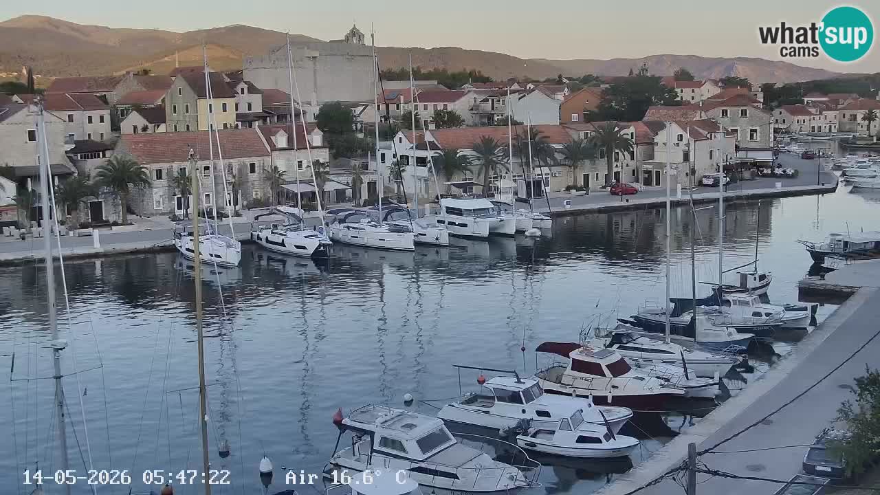 Webcam Hvar Vrboska marina | Dalmazia