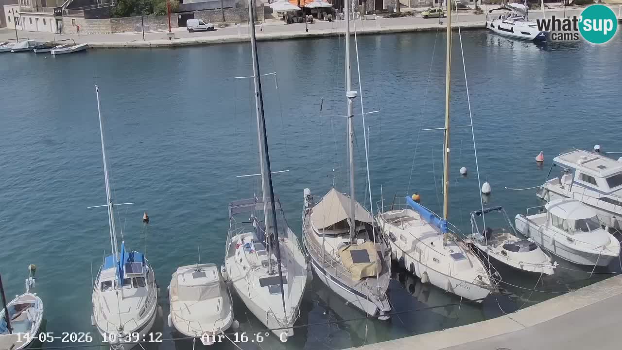 Webcam Vrboska marina | Hvar Insel | Dalmatien