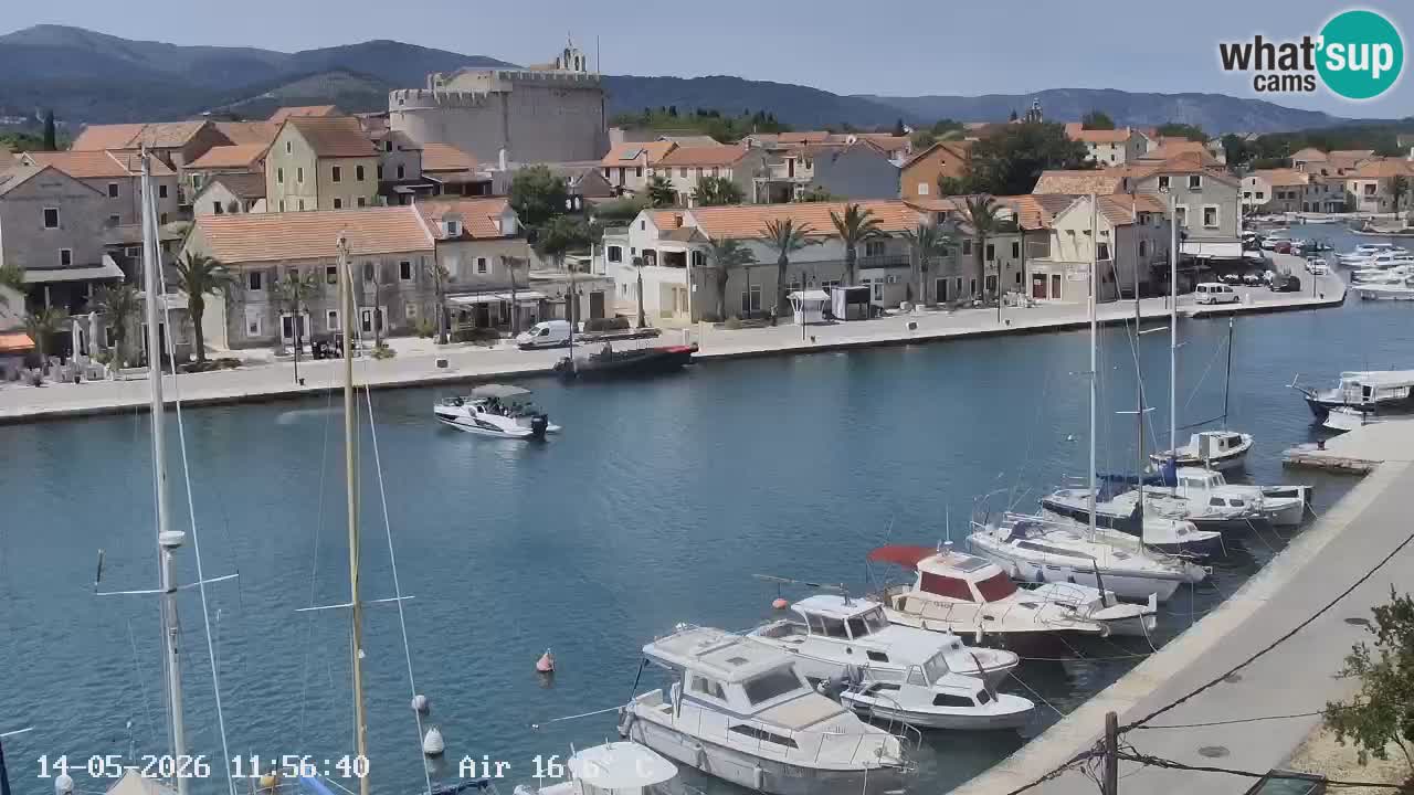 Web kamera Hvar Vrboska marina | otok Hvar | Dalmacija