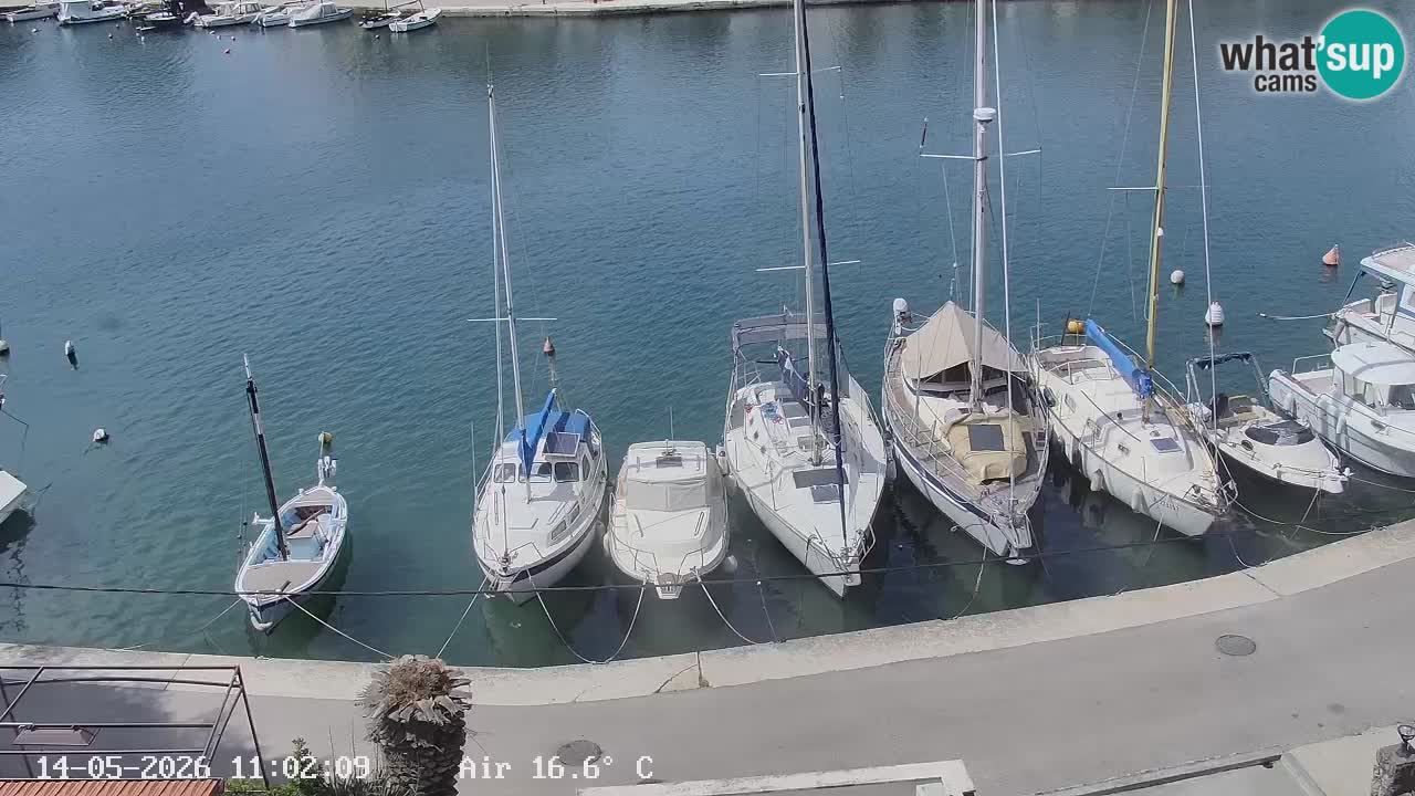 Livecam Vrboska marina | Hvar island | Dalmatia