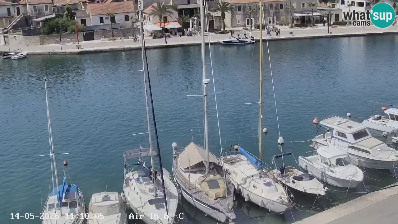 Web kamera Hvar Vrboska marina | otok Hvar | Dalmacija