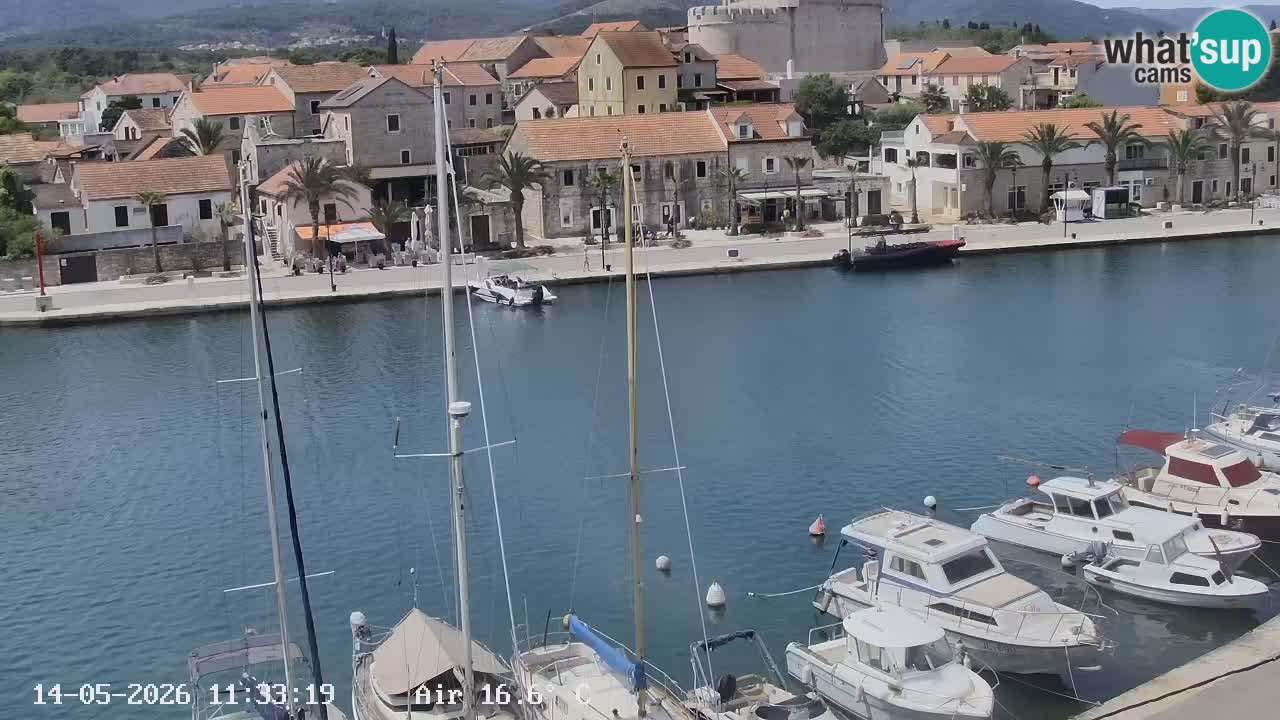 Livecam Vrboska marina | Hvar island | Dalmatia