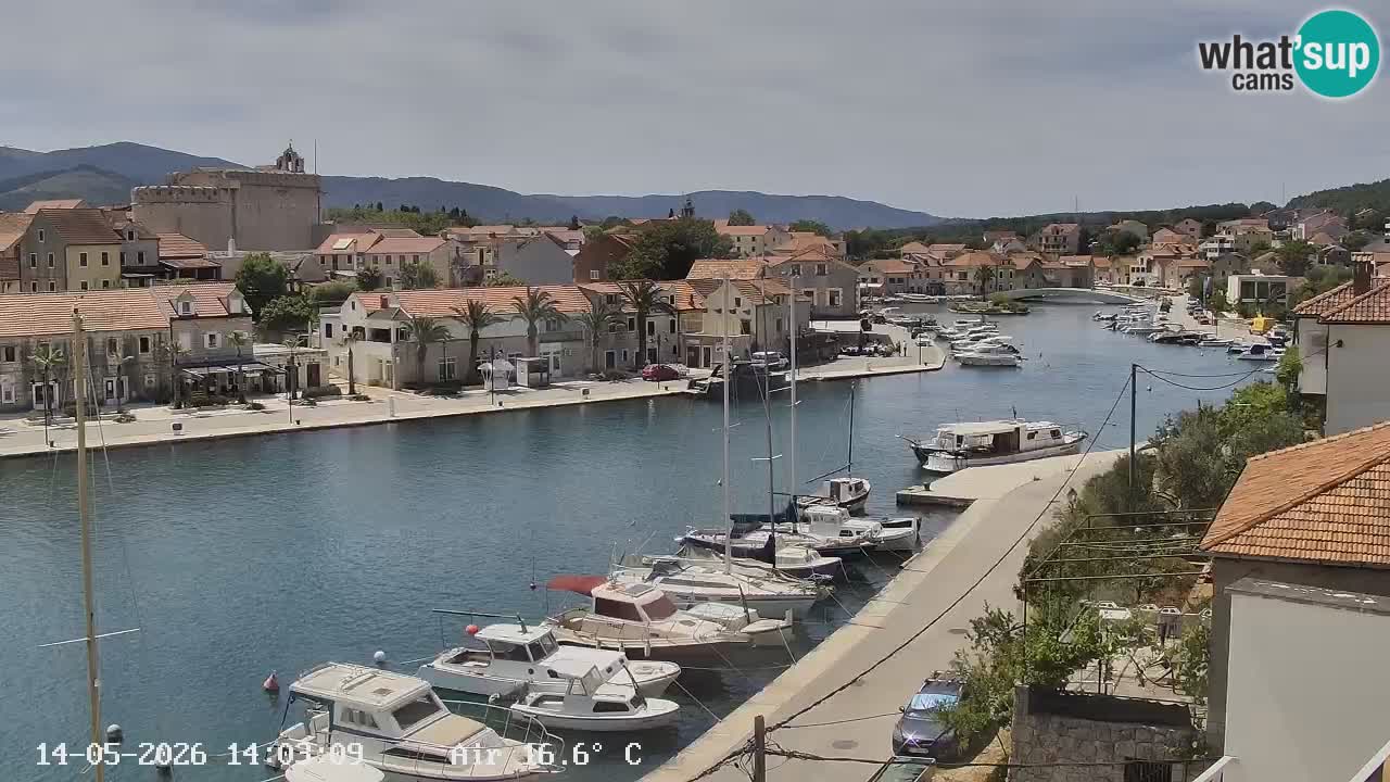 Livecam Vrboska marina | Hvar island | Dalmatia
