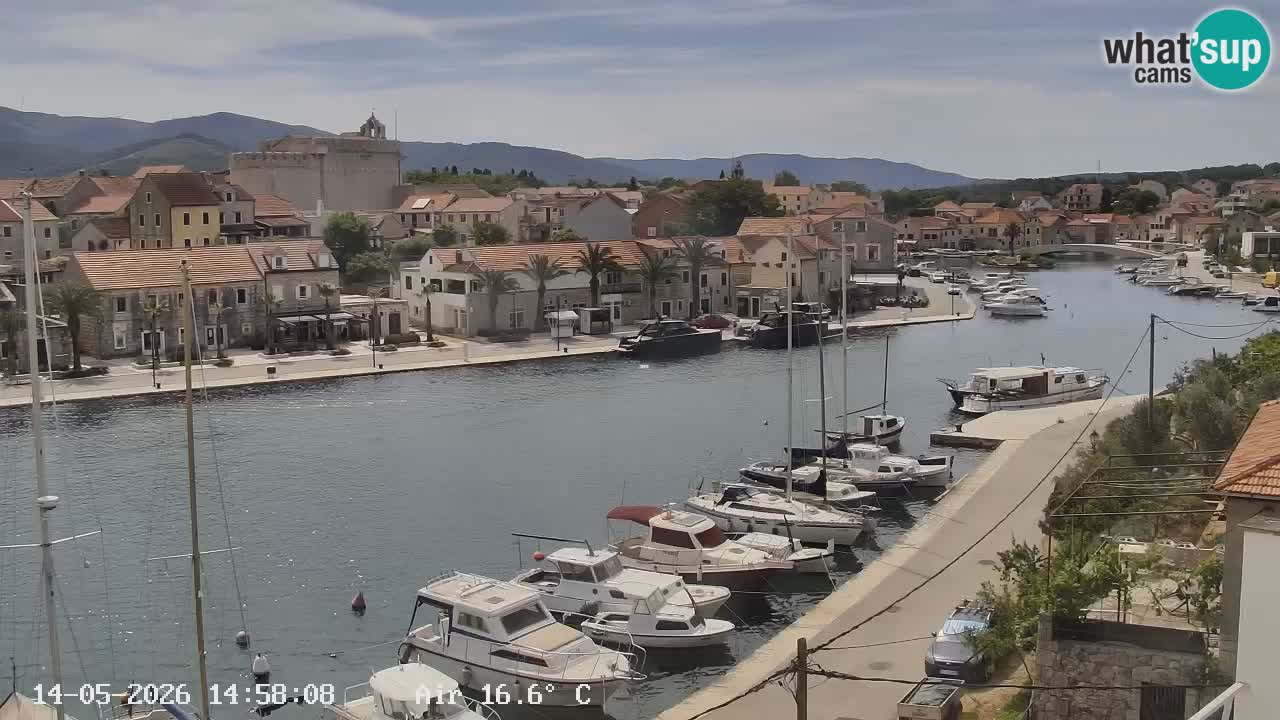 Web kamera Hvar Vrboska marina | otok Hvar | Dalmacija