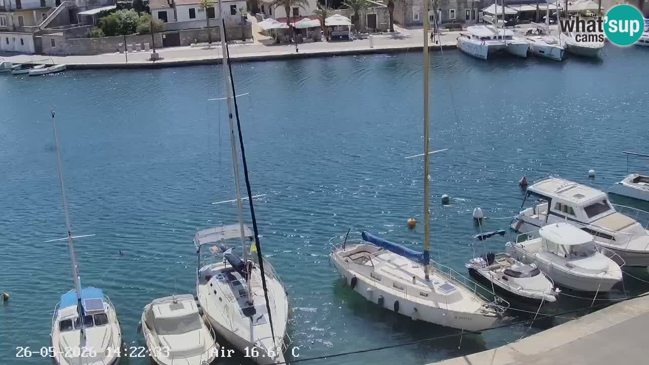 Livecam Vrboska marina | Hvar island | Dalmatia