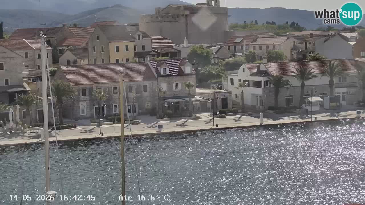 Web kamera Hvar Vrboska marina | otok Hvar | Dalmacija