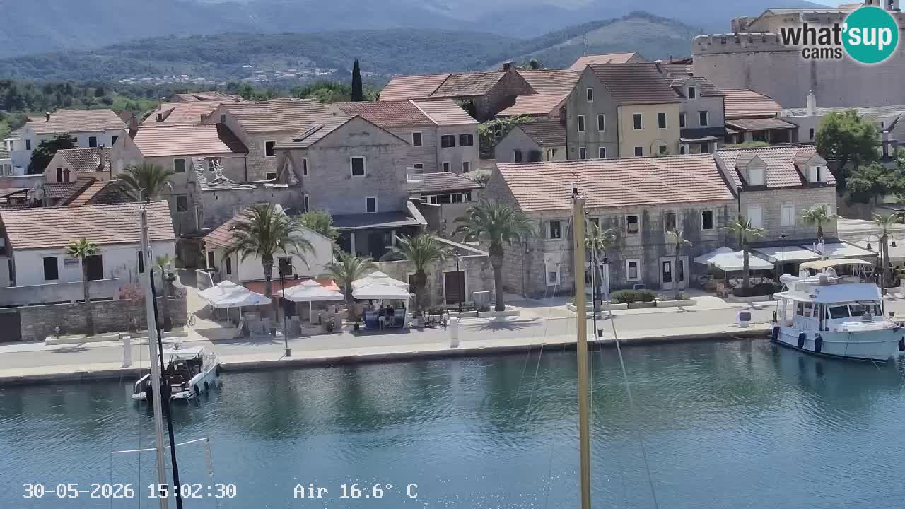 Web kamera Hvar Vrboska marina | otok Hvar | Dalmacija