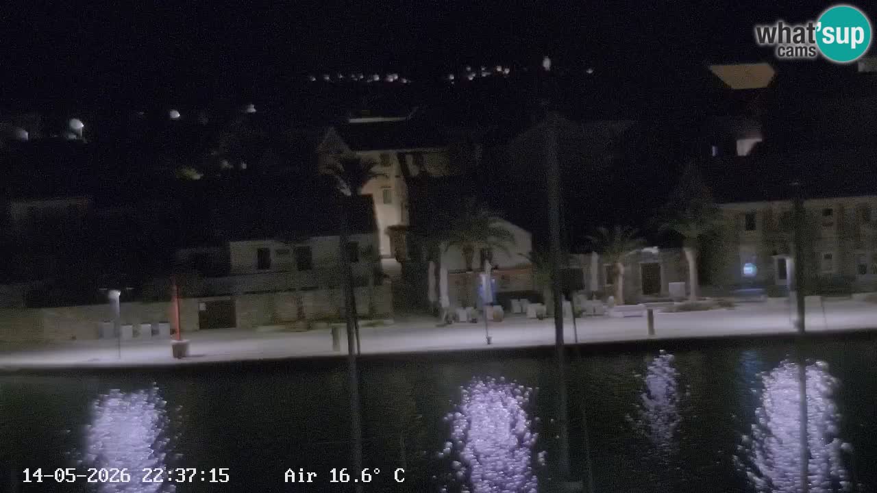 Livecam Vrboska marina | Hvar island | Dalmatia
