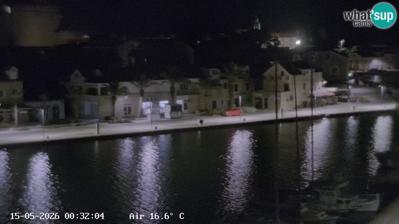 Livecam Hvar Vrboska marina | Île de Hvar | Dalmatia