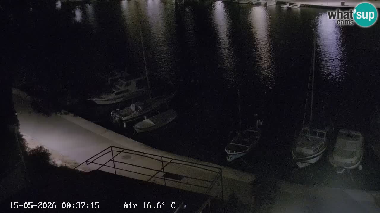 Webcam Vrboska marina | Hvar Insel | Dalmatien