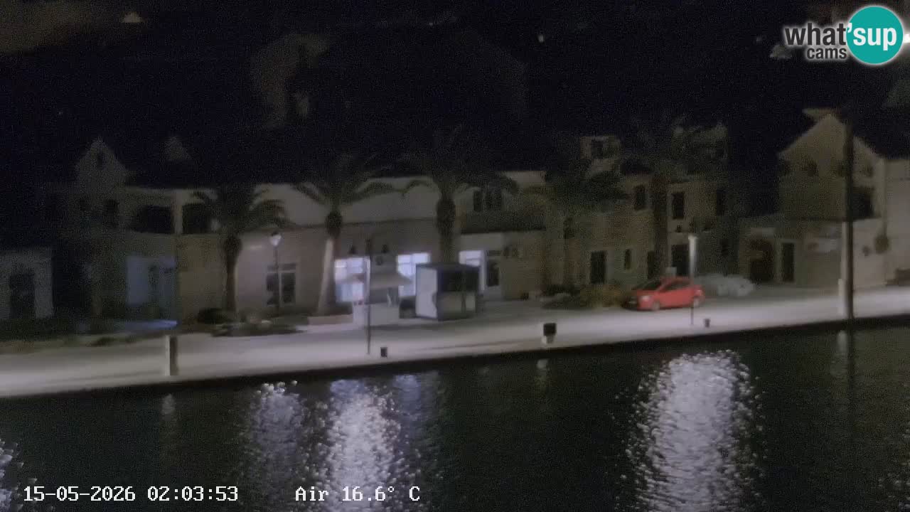 Livecam Hvar Vrboska marina | Île de Hvar | Dalmatia