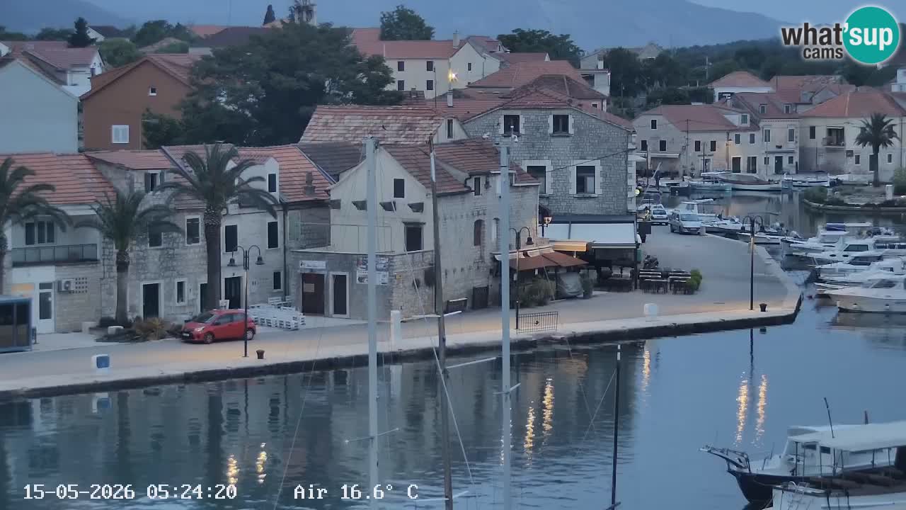 Web kamera Hvar Vrboska marina | otok Hvar | Dalmacija