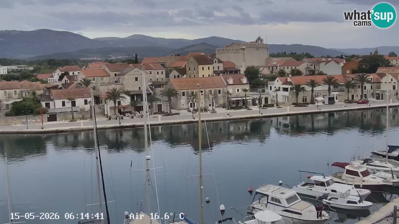 Livecam Vrboska marina | Hvar island | Dalmatia