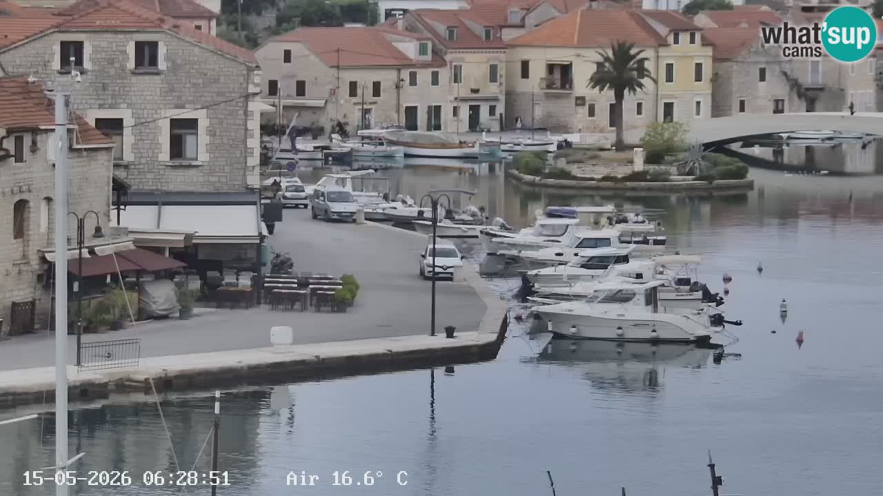 Livecam Vrboska marina | Hvar island | Dalmatia
