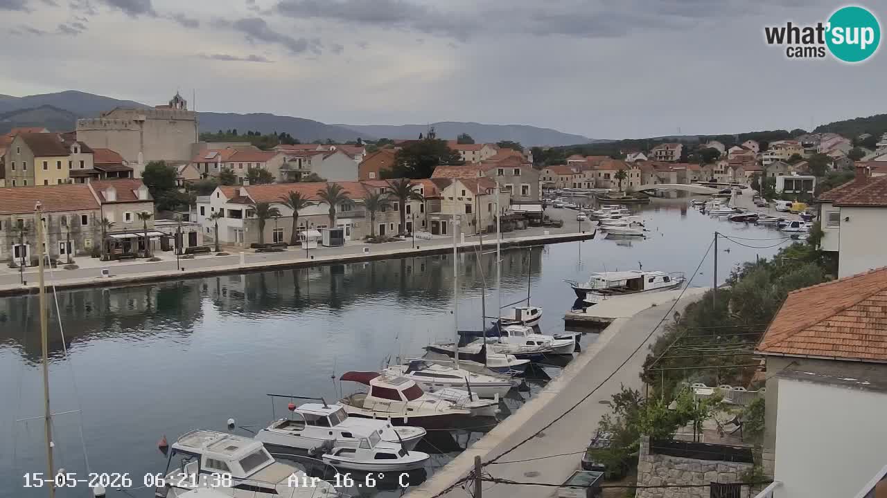 Webcam Vrboska marina | Hvar Insel | Dalmatien