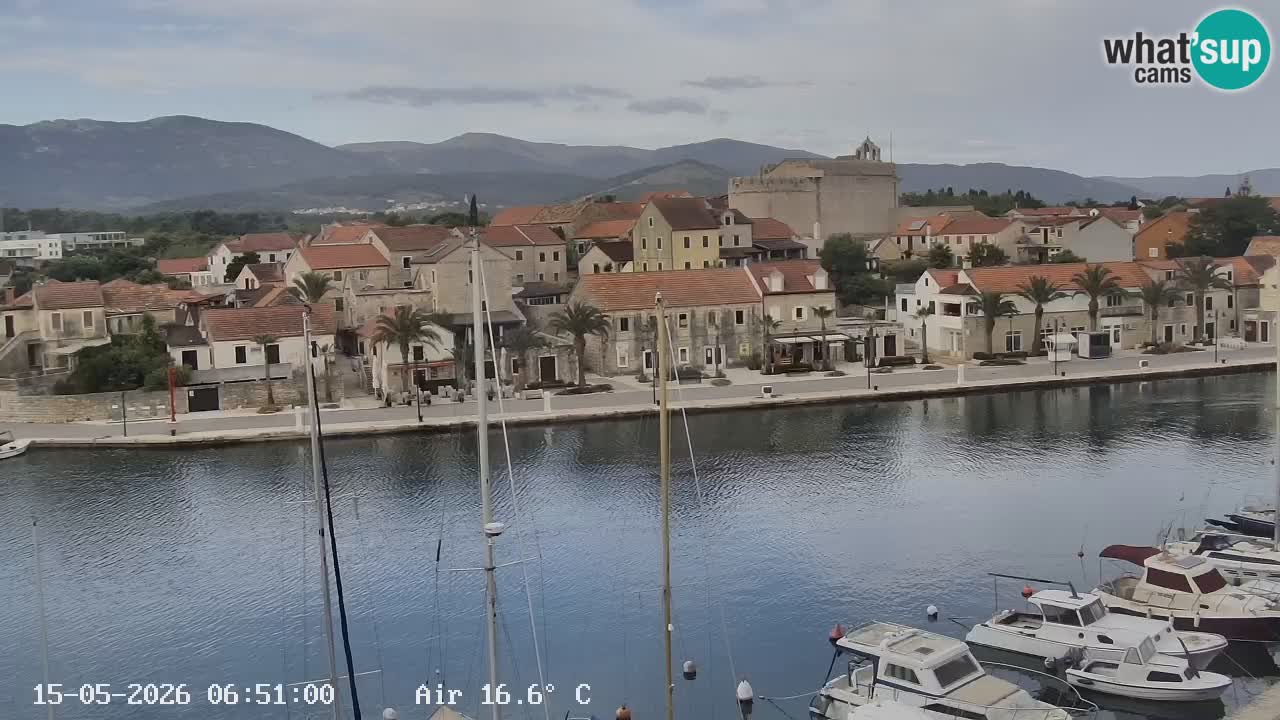 Web kamera Hvar Vrboska marina | otok Hvar | Dalmacija