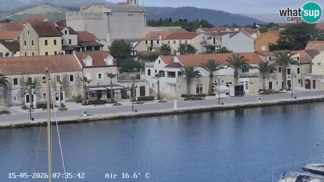 Webcam Hvar Vrboska marina | Dalmazia