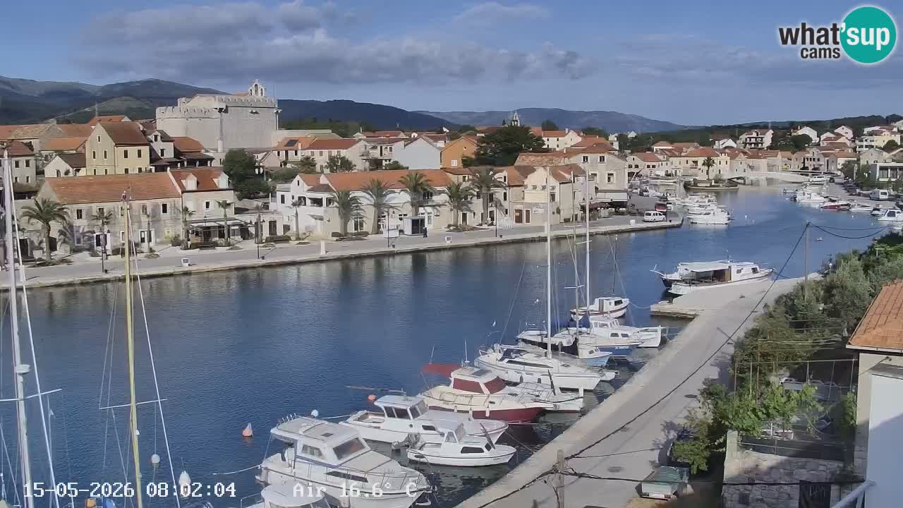 Livecam Vrboska marina | Hvar island | Dalmatia
