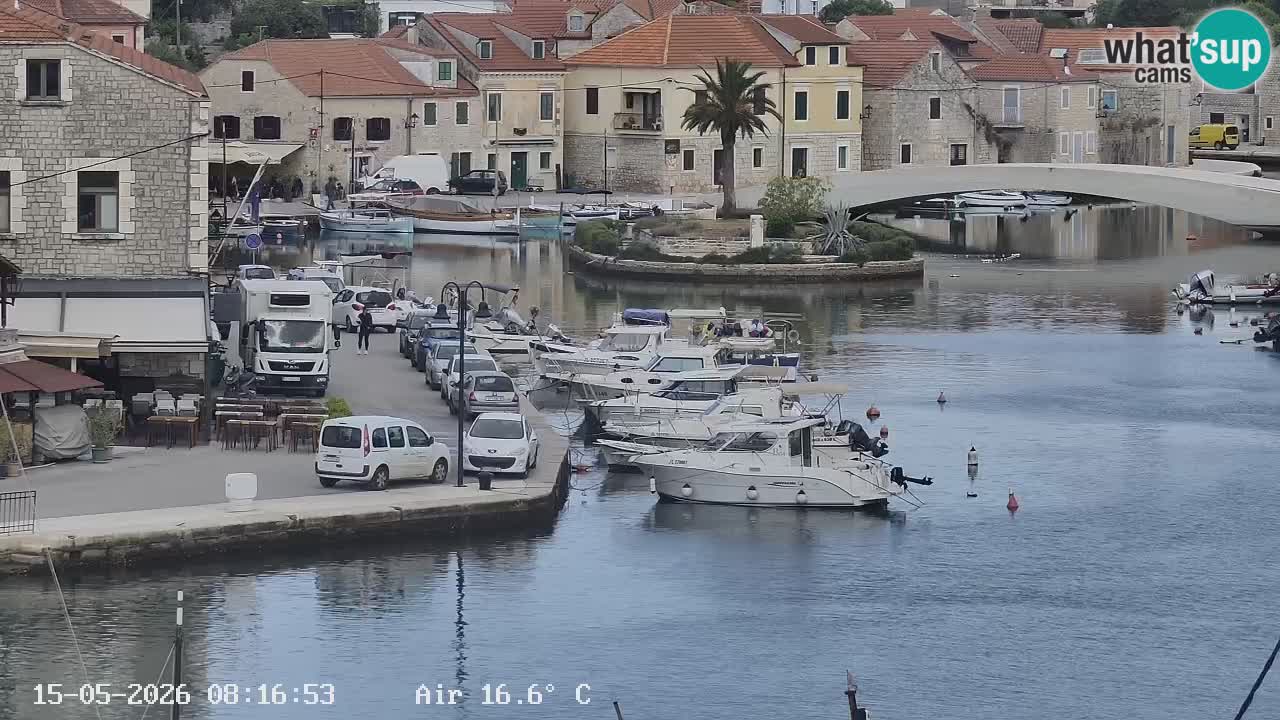 Livecam Vrboska marina | Hvar island | Dalmatia