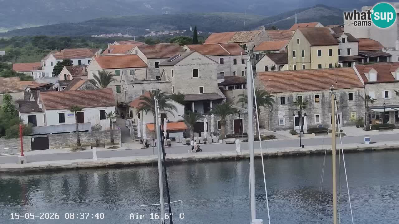 Livecam Vrboska marina | Hvar island | Dalmatia