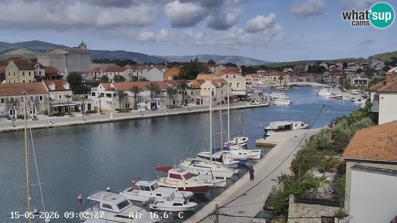 Webcam Vrboska marina | Hvar Insel | Dalmatien