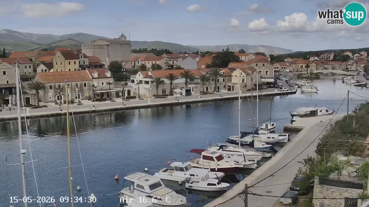Web kamera Hvar Vrboska marina | otok Hvar | Dalmacija