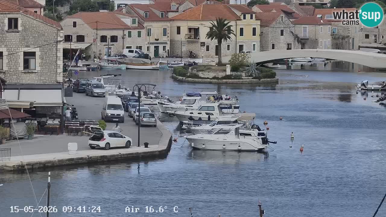 Webcam Vrboska marina | Hvar Insel | Dalmatien