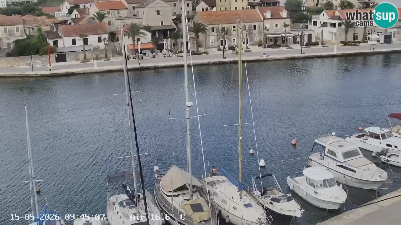 Livecam Vrboska marina | Hvar island | Dalmatia