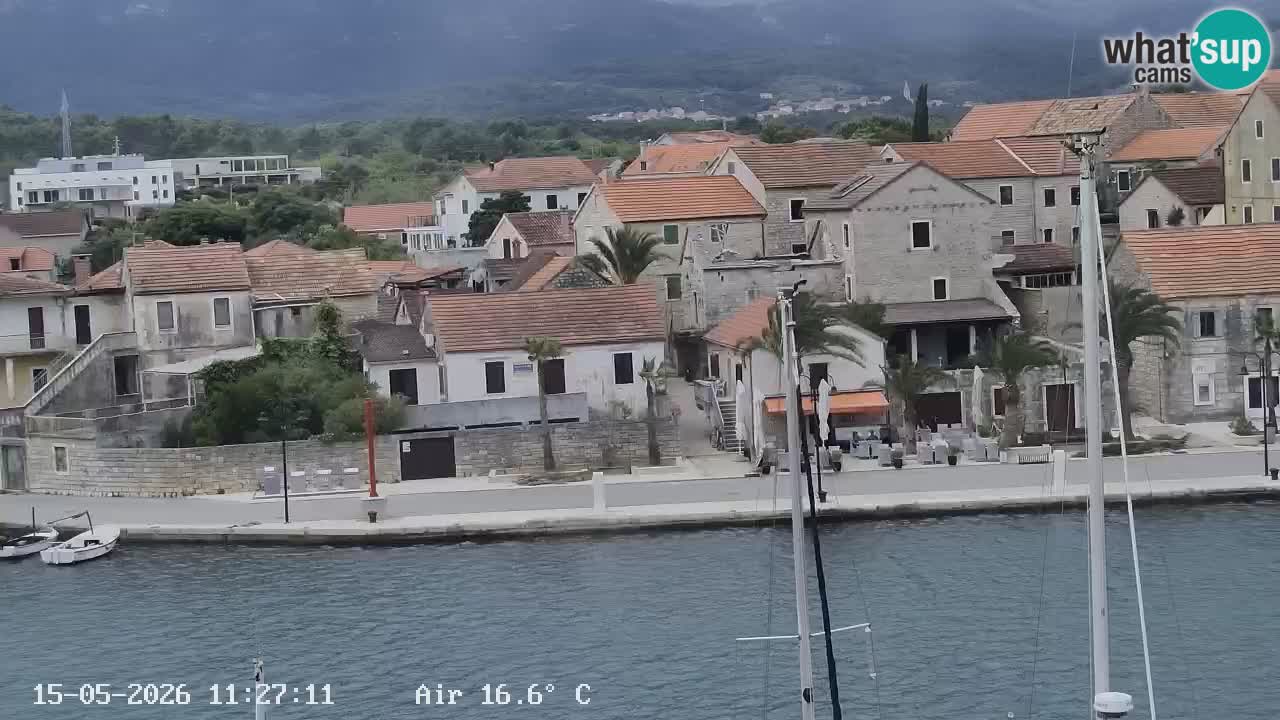 Livecam Vrboska marina | Hvar island | Dalmatia