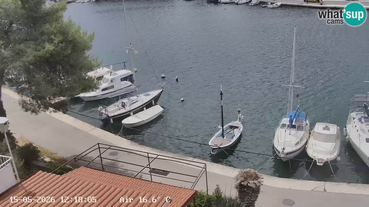 Livecam Vrboska marina | Hvar island | Dalmatia