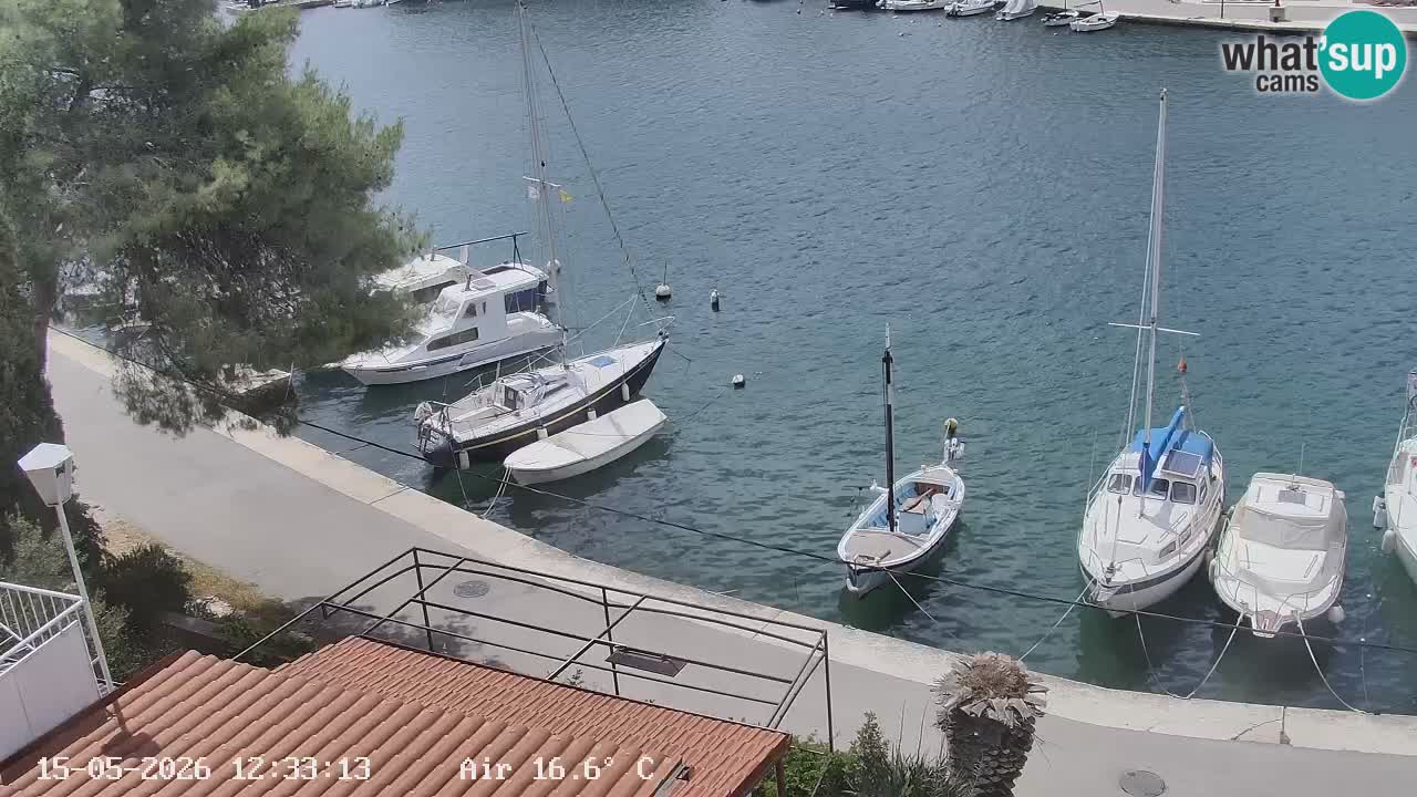 Livecam Vrboska marina | Hvar island | Dalmatia