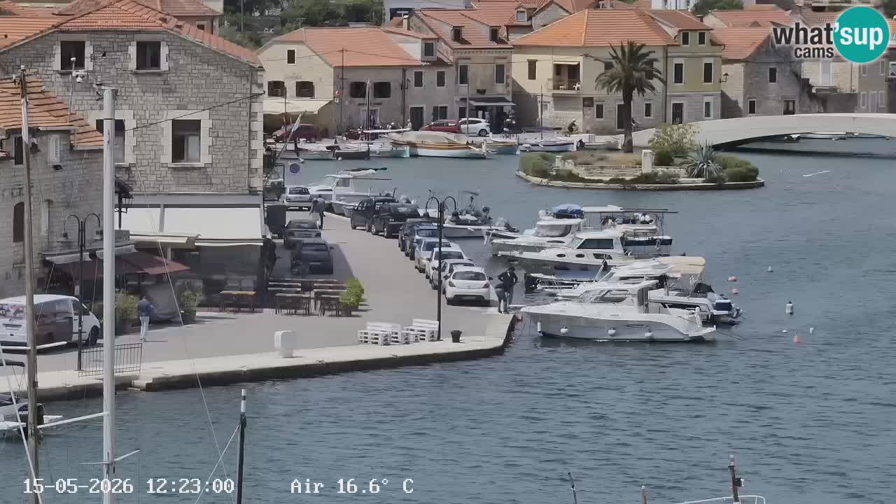 Webcam Hvar Vrboska marina | Dalmazia