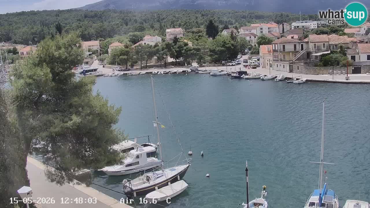 Web kamera Hvar Vrboska marina | otok Hvar | Dalmacija