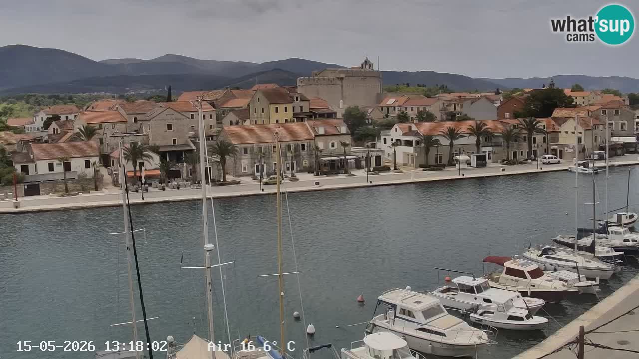Webcam Hvar Vrboska marina | Dalmazia