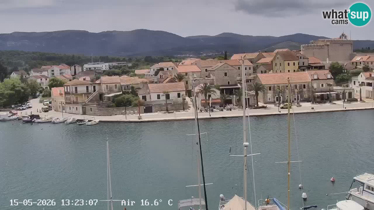 Web kamera Hvar Vrboska marina | otok Hvar | Dalmacija