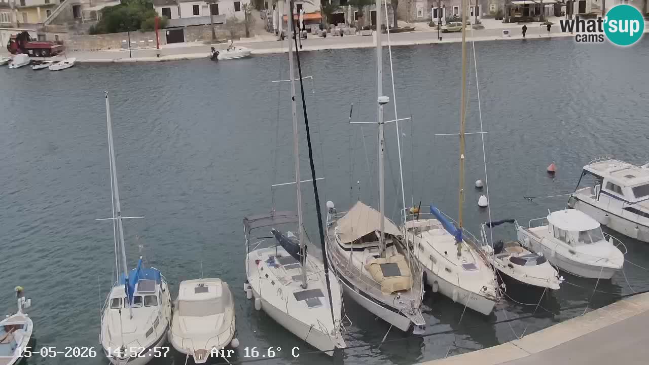 Web kamera Hvar Vrboska marina | otok Hvar | Dalmacija