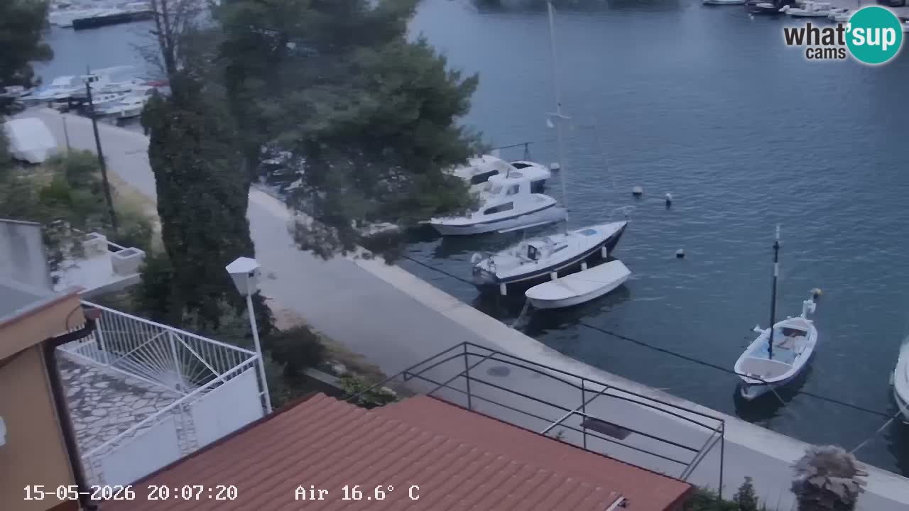 Web kamera Hvar Vrboska marina | otok Hvar | Dalmacija