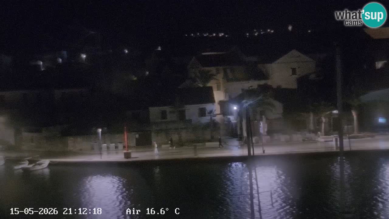 Webcam Hvar Vrboska marina | Dalmazia
