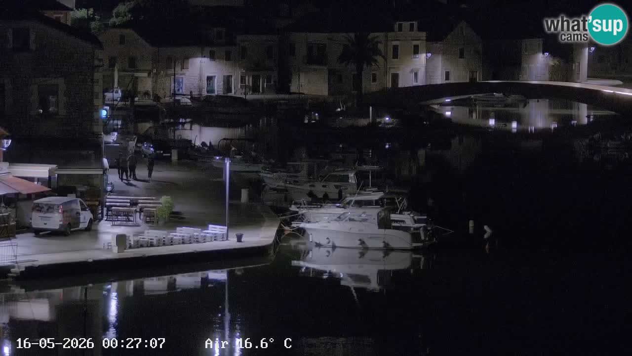 Webcam Hvar Vrboska marina | Dalmazia