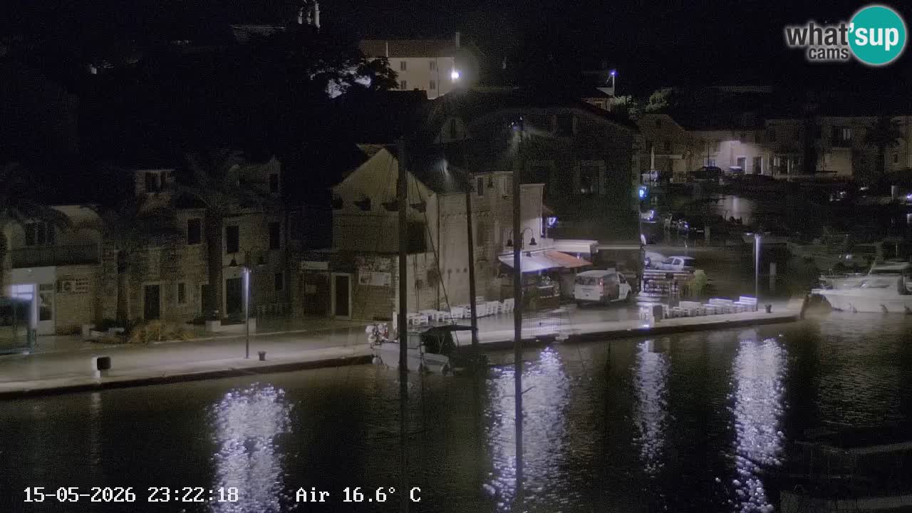 Livecam Hvar Vrboska marina | Île de Hvar | Dalmatia